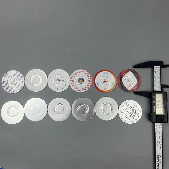 Easy pull Ring Peel Aluminum Foil Induction Seal L1546