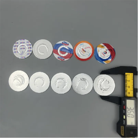 Easy pull Ring Peel Aluminum Foil Induction Seal L1547